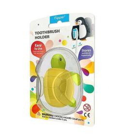 Uchwyt na szczoteczkę do zębów Flipper Splash - Żółw