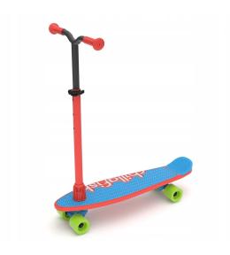 Hulajnogo-deskorolka Chillafish SkatieSkootie - Czerwona