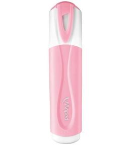 Pastelowy zakreślacz Maped Fluo Peps - Różowy