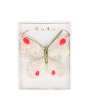 Naszyjnik Meri Meri - Brokatowy motyl