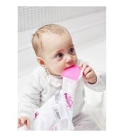 Matchstick Monkey 3 muślinowe otulacze z gryzakiem - Pink