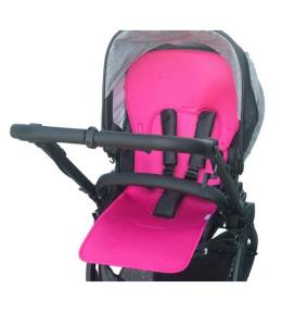 Wkładka antypotowa Kuli-Muli do wózków spacerowych - Różowa