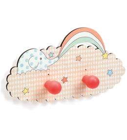 Djeco Wieszaczek drewniany Słonik