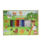 Naklejki do samodzielnego pomalowania Tiger Tribe - Zwierzęta