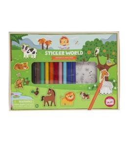 Naklejki do samodzielnego pomalowania Tiger Tribe - Zwierzęta