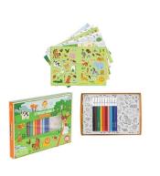 Naklejki do samodzielnego pomalowania Tiger Tribe - Zwierzęta