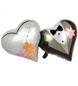 Balon foliowy Młoda Para 88cm