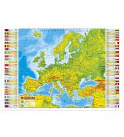 Derform podkładka na biurko - Fizyczna mapa Europy