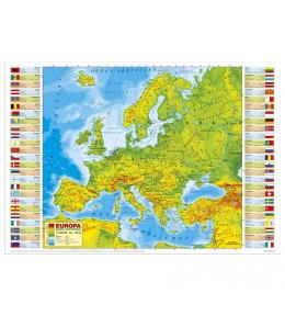 Derform podkładka na biurko - Fizyczna mapa Europy