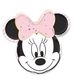 Talerzyki papierowe Procos 31,5x30cm/4szt - Myszka Minnie