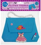 Filcowa torebka Stnux - Niebieska