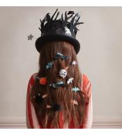 Meri Meri Spinki do włosów z pomponami - Halloween