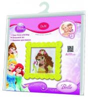 Haft krzyżykowy dla dzieci Disney Princess - Bella