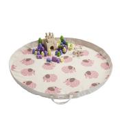 3 Sprouts Mata na Zabawki Słoń Różowy