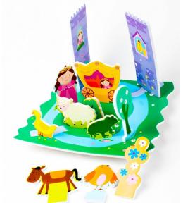 Puzzle do wanny pałac księżniczki Meadow Kids