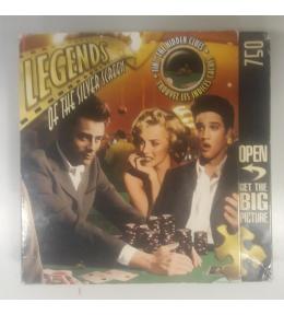 Puzzle MasterPieces Legends of the Silver Screen 750 el. - Royal Flush ---uszkodzone opakowanie---