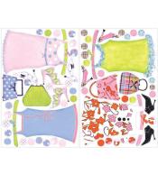 Naklejki dekoracyjne RoomMates XL Mega Pack - Sukienki