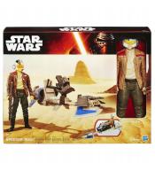 Figurka Star Wars Poe Dameron + skuter repulsorowy