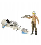 Figurka Star Wars Poe Dameron + skuter repulsorowy