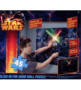 Star Wars Puzzle świecące w ciemności 45 el. ---uszkodzone opakowanie---