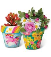 Zestaw doniczek do kolorowania