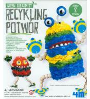 4M Green Creativity - Recykling potwór z torebek