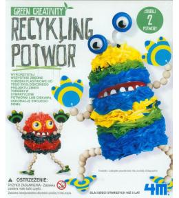 4M Green Creativity - Recykling potwór z torebek