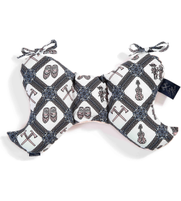 Poduszka La Millou Angel's Wings Velvet Collection by Stanisław Karpiel-Bułecka - New Folk Mosaic Pastel & Powder Pink