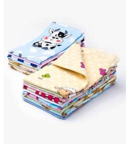 Pieluszka Flanelowa 70x80 cm z Nadrukiem