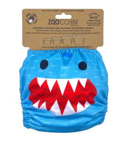 Pielucha wielorazowa Zoocchini 3-16 kg - Rekin