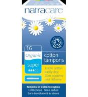 Natracare, Organiczne Tampony z Aplikatorem Super 16 szt.