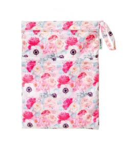 Tomi, Worek Nieprzemakalny na Mokre Pieluszki, Różowe kwiaty