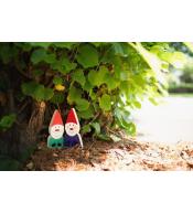 Drewniana gra zręcznościowa BS Toys - Kręgle Krasnoludki