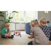 Drewniana gra zręcznościowa BS Toys - Kręgle Krasnoludki