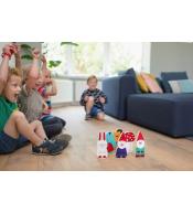 Drewniana gra zręcznościowa BS Toys - Kręgle Krasnoludki