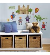 Naklejki dekoracyjne RoomMates - Pogromcy smoka