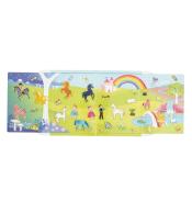 Magnetyczna układanka Tiger Tribe Magna Carry - Świat Jednorożców