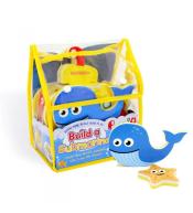 Piankowe puzzle do kąpieli - Łódź podwodna