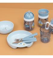 Talerzyk treningowy Mepal Mio 17,6cm - Little Dutch Zatoka Marynarzy