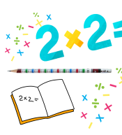 Ołówek Titanum z tabliczką mnożenia