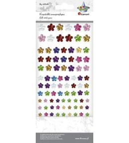 Kryształki samoprzylepne kwiatki