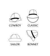 Kapelusz przeciwsłoneczny Elodie Details - Embedding Bloom 6-12m