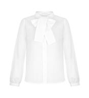 Minimi Bluzka z kokardą dla dziewczynki biała 11l/158cm