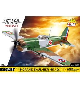 Klocki COBI Historical Collection World War II - myśliwiec Morane-Sauliner MS.406