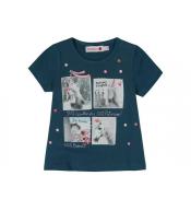 bluzeczka indygo dla dziewczynki 12 m