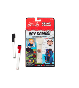 Zestaw zmazywalnych gier Melissa & Doug - Spy Games!