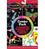 Wydrapywanka Melissa & Doug Scratch Art - Czteropak