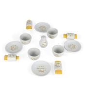 Ceramiczny serwis obiadowy Janod Happy Day