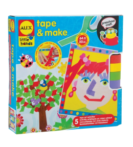 Alex Kreatywna wyklejanka z taśmami – zestaw plastyczny dla dzieci