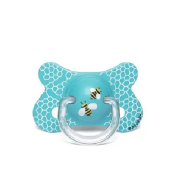 Smoczek anatomiczny Suavinex 4-18 miesięcy - Pszczółki